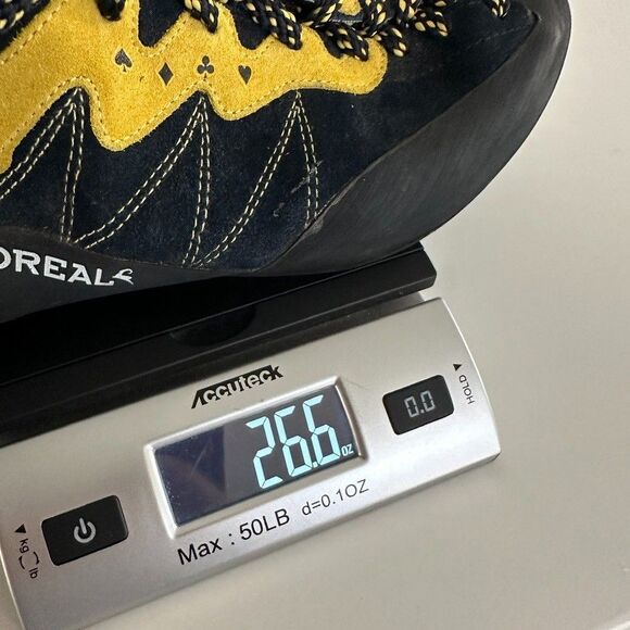 Boreal Fusion S-2 Climbing Shoes Lace Up Yellow Black Downturn Men\'s Size 11.5 main image 7